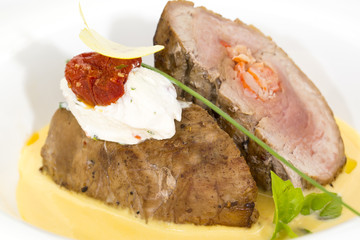 baked meat