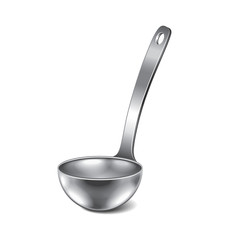 Ladle isolated on white vector