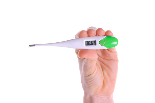 Thermometer/Digital Thermometer With Celcius And Blank LED