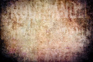 old colorful wall background
