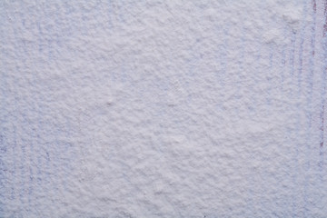 texture of white natural flour
