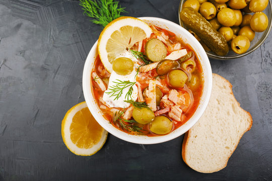 solyanka russian soup