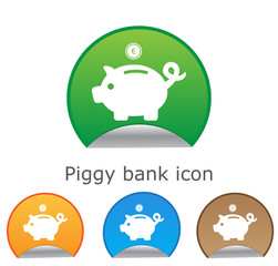 Piggy bank - saving money. for website or app