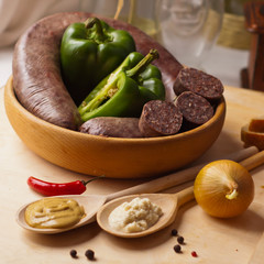 black pudding country