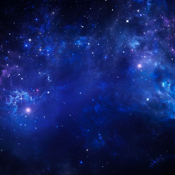 starry sky, space background