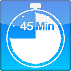 Uhr mit 45 Minuten