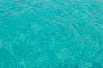Fototapeta na wymiar Water blue transparent texture from Indian ocean