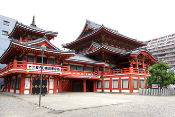 Osu Kannon temple in Nagoya city,Japan