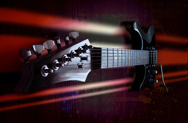 E-Gitarre Konzert Rock Hintergrund Grafik