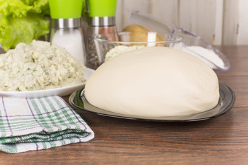 Raw dough