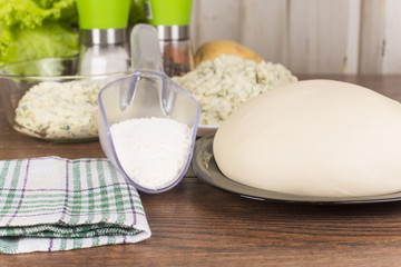 Raw dough