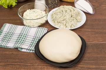 Raw dough
