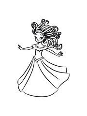 Princess Girls love happy