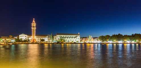Fototapeta premium zakynthos by night