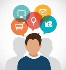 Technology design, vector illustration.