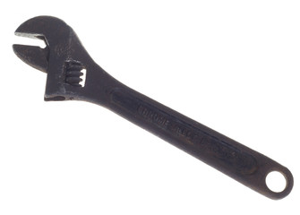 Rusty adjustable wrench