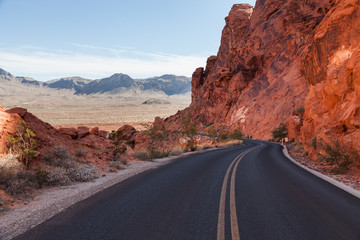 Highway USA Valley Of Fire
