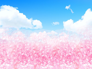 桜　花　背景