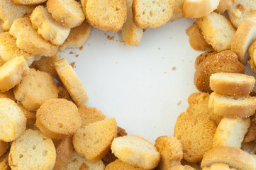 croutons of bread