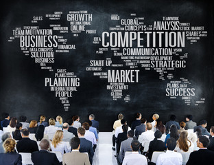 Competition Market Global Challenge Contest Concept