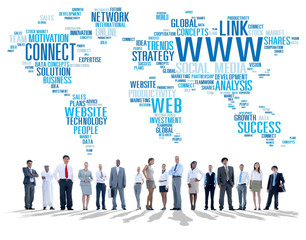 Social Media Internet Connection Global Communications Concept