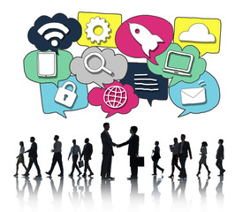 Media Communication Technology Latest Modern Concept