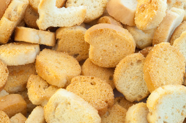croutons of bread