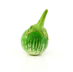 eggplant isolated on white background