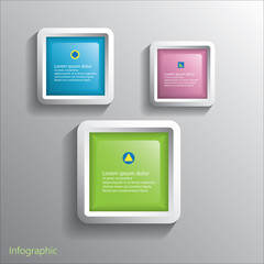 Infographic design on the grey background.