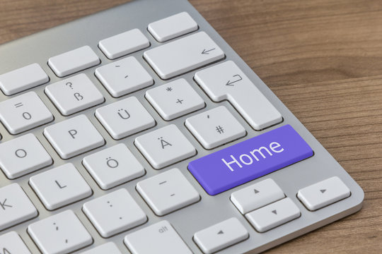 Home on modern Keyboard
