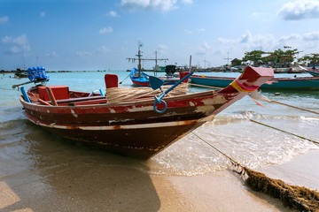 wooden boat