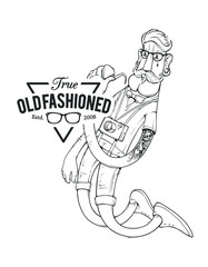 Hipster Vector Art