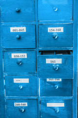 Cabinet for keeping paper documents