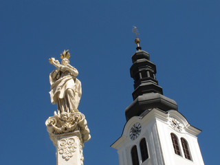 Fototapeta na wymiar Kirche in St, Ruprecht an der Raab