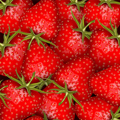 Fresh strawberry background