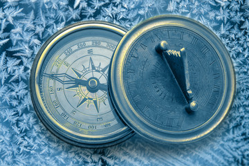 Vintage compass