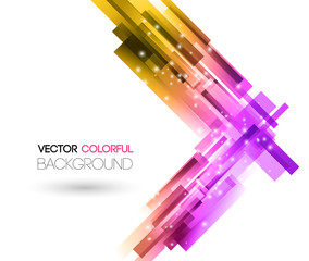 Abstract technology lines vector background