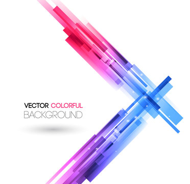 Abstract technology lines vector background