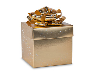 Golden Gift Box