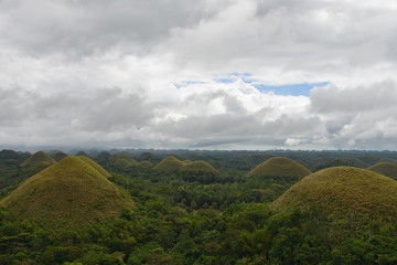 View on Beautiful Chocolate Hills
