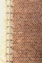 the brick chimney