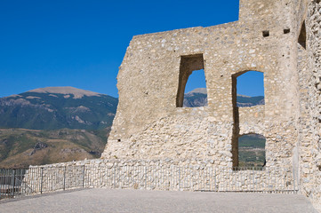 Fototapeta na wymiar Castle of Morano Calabro. Calabria. Italy.