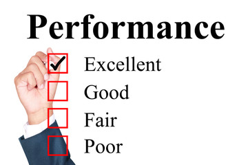 Performance evaluation form