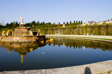 château de Versailles jardin