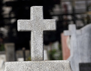 Gravestone cross