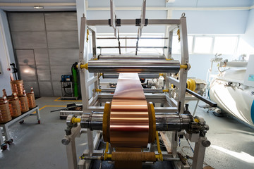 copper foil bending machine