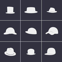Hats icons