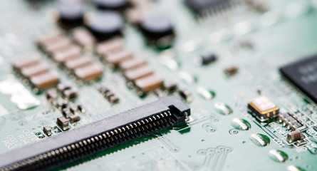 Circuit Board (close-up shot)