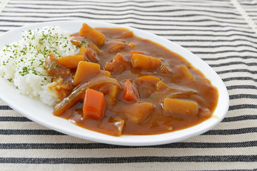 美味しそうなカレーライス