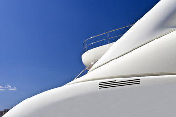 Top deck of a super yacht - 78635688